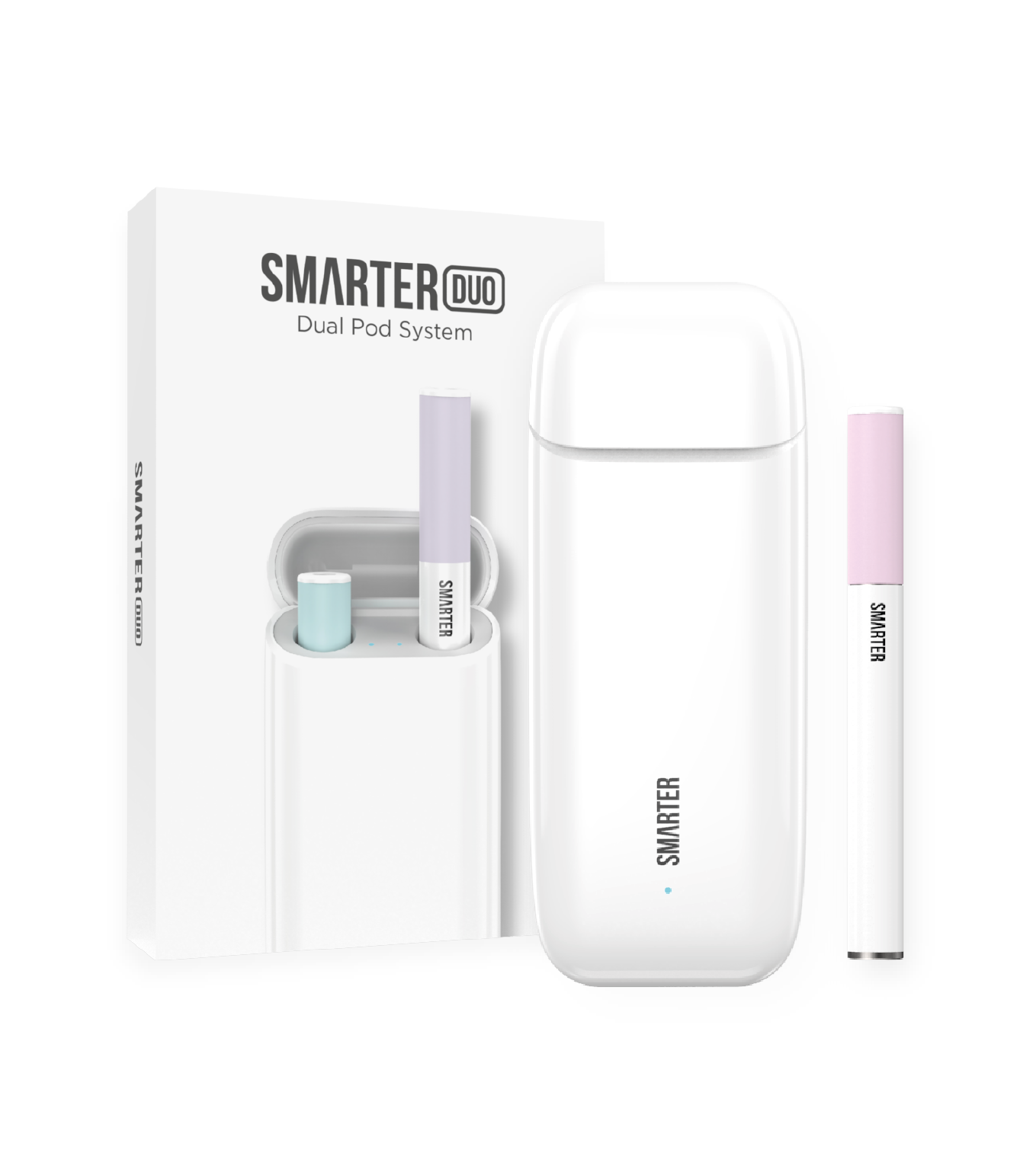 Kit Smarter Pod Duo – cigarette électronique compacte, simple et sans fuite