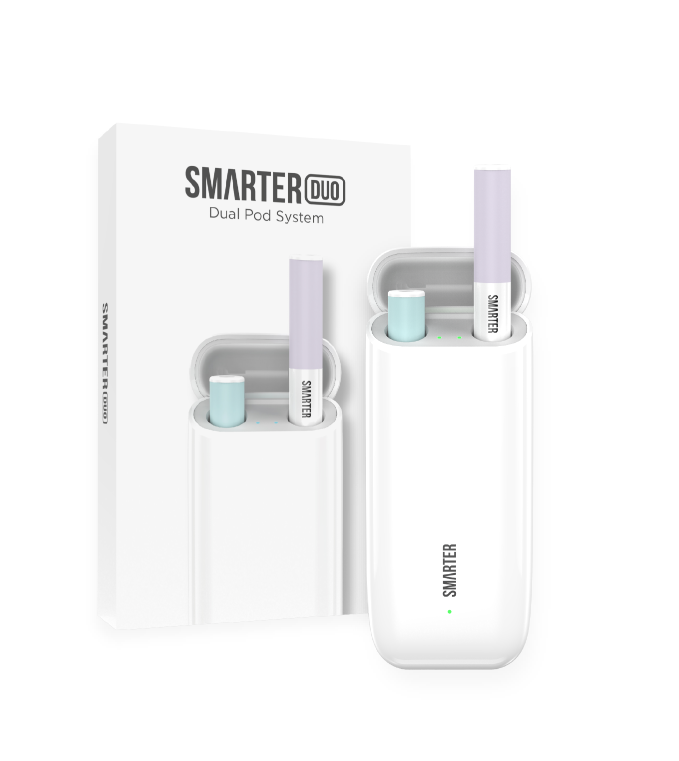 Kit Smarter Pod Duo – cigarette électronique compacte, simple et sans fuite