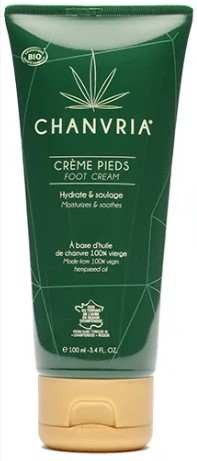Crème pieds huile de chanvre bio – réparation et confort immédiats