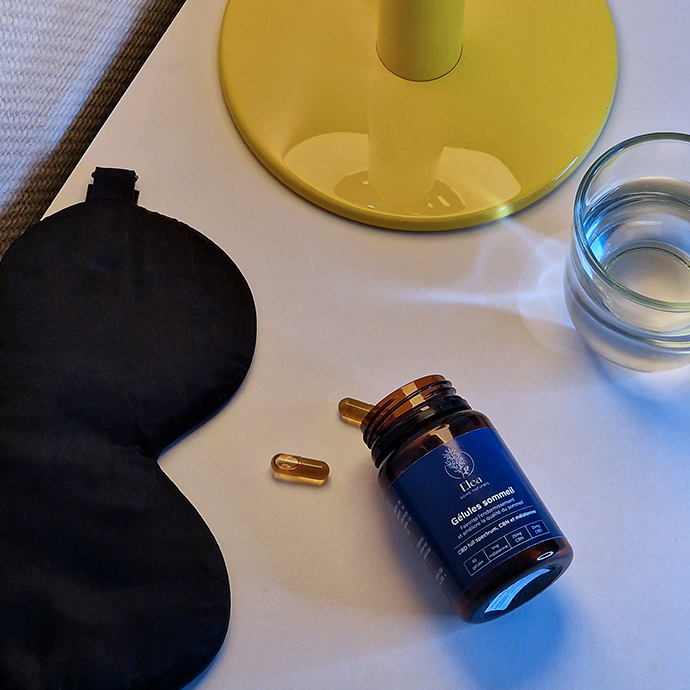 Gélule CBD sommeil ELEA – nuits paisibles, endormissement naturel