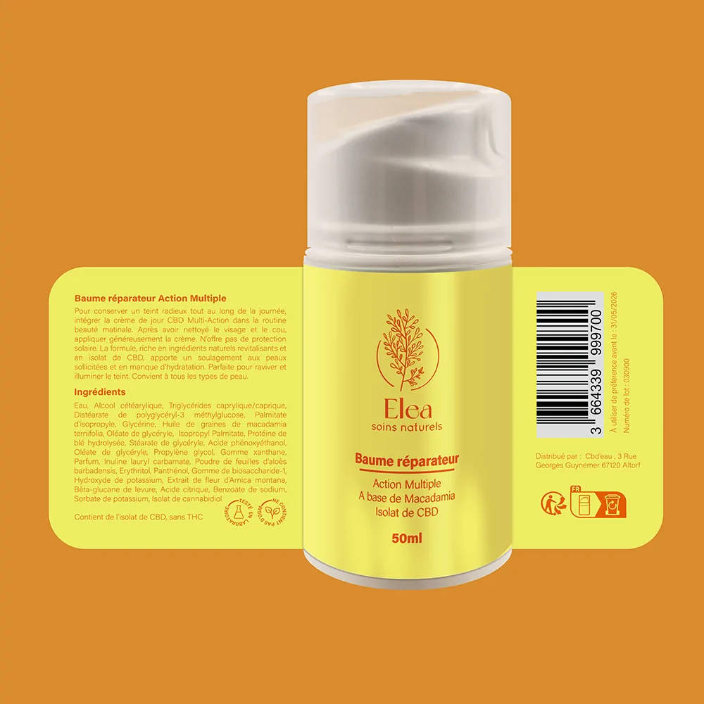 Baume réparateur tout-en-un ELEA – hydrate, soulage et répare intensément