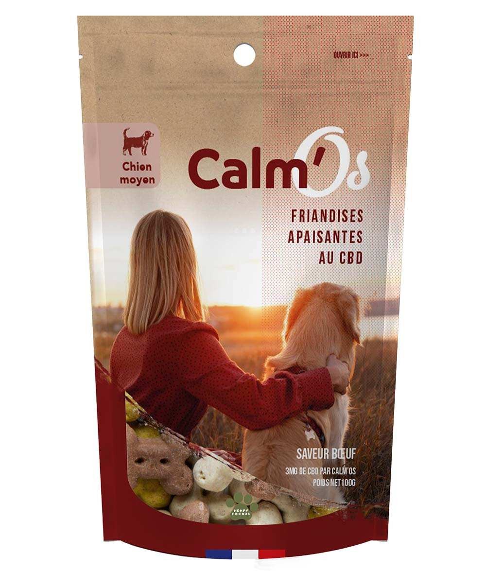 Friandise CBD chien moyen – calme naturel et plaisir apaisant