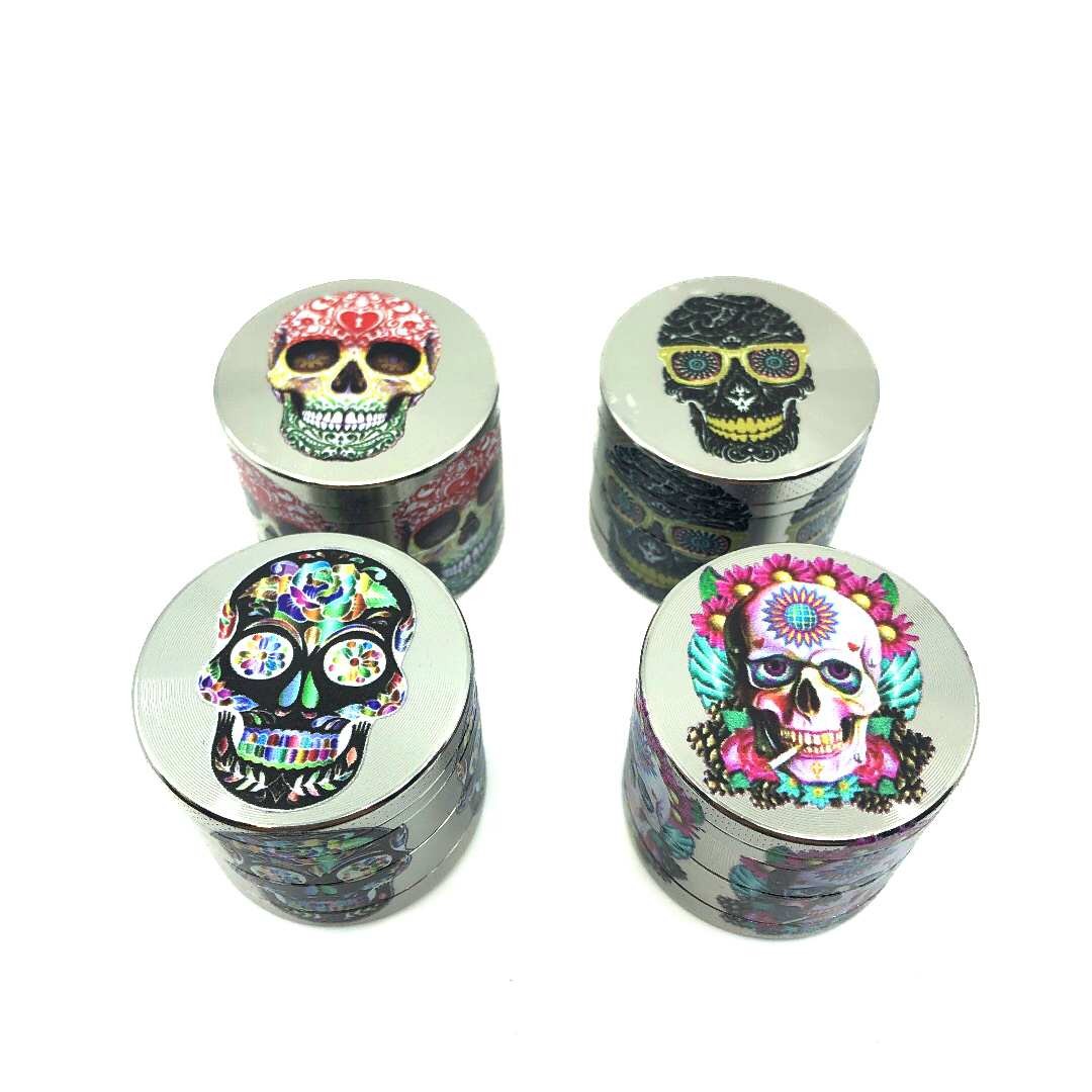 Grinder 40mm hippie skull Champ High – broyage efficace, design unique