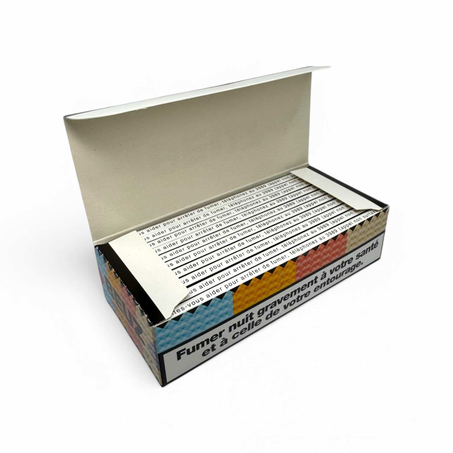 Lot de 10 carnets BEUZ slim blanc – feuilles fines, saveur neutre