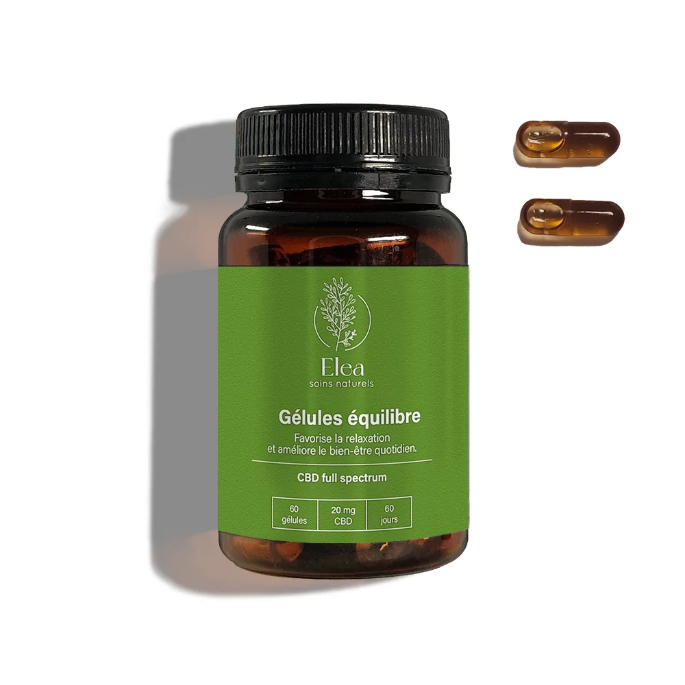 Gélules CBD Équilibre | Bien-être Naturel et Relaxation