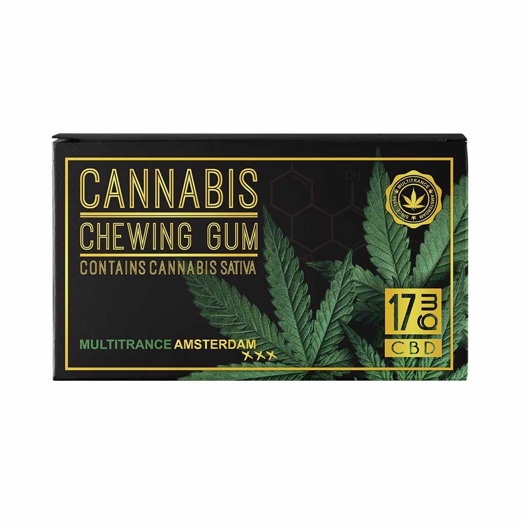 Chewing-gum CBD Multitrance – CBD cannabis premium 17 mg