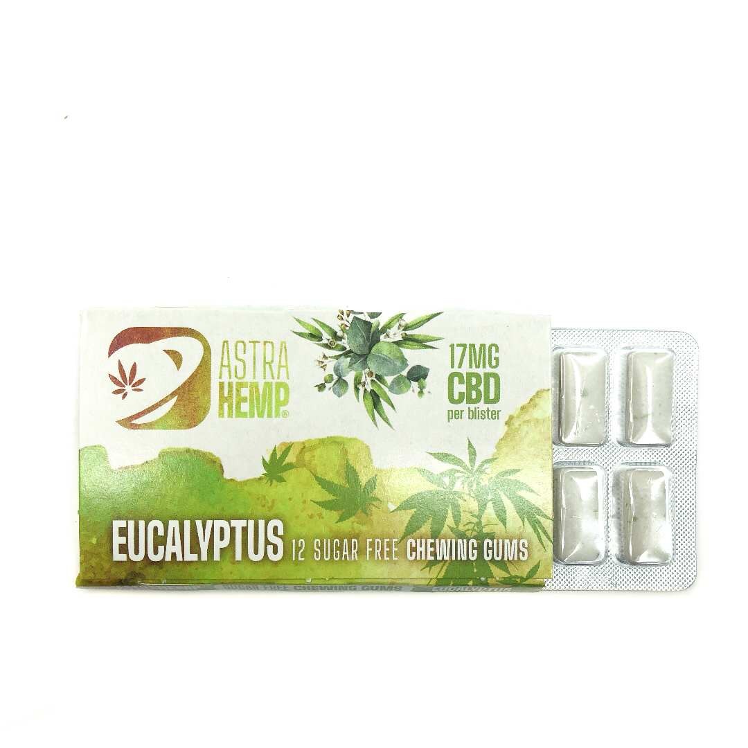 Chewing-gum CBD Eucalyptus – Bien-être et fraîcheur en mastication