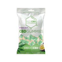 Oursons CBD fruit de la passion – 300 mg de CBD – Bonbons gourmands