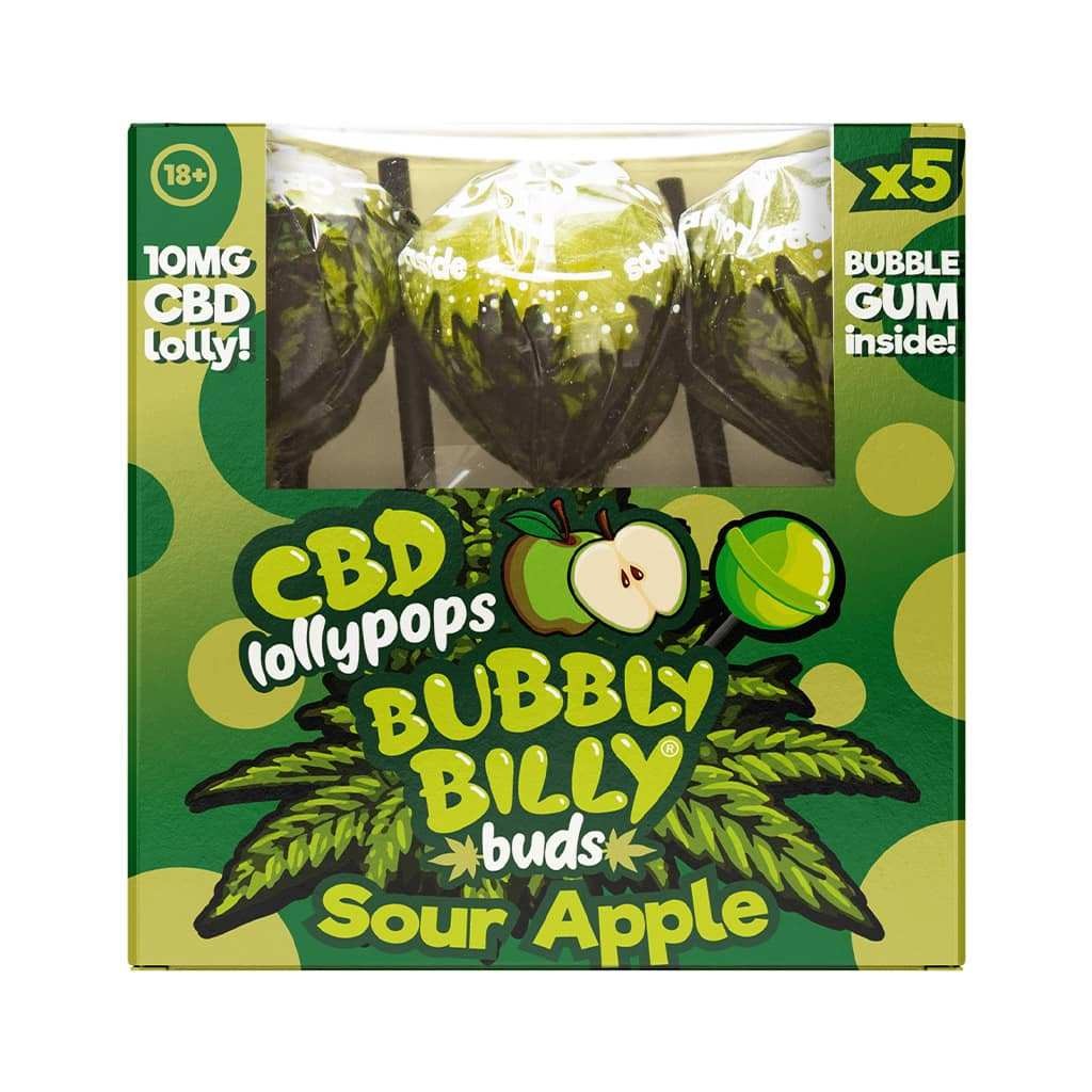 Sucette CBD Sour Apple – Détente Fruité & Relaxation Naturelle