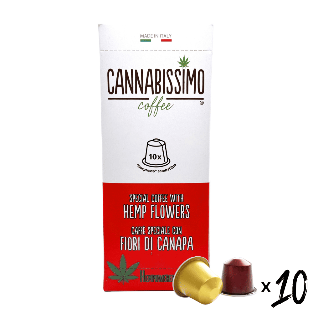 Café Cannabissimo – Café Italien & Fleurs de Chanvre CBD