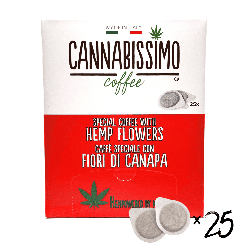 Café Cannabissimo – Café Italien & Fleurs de Chanvre CBD