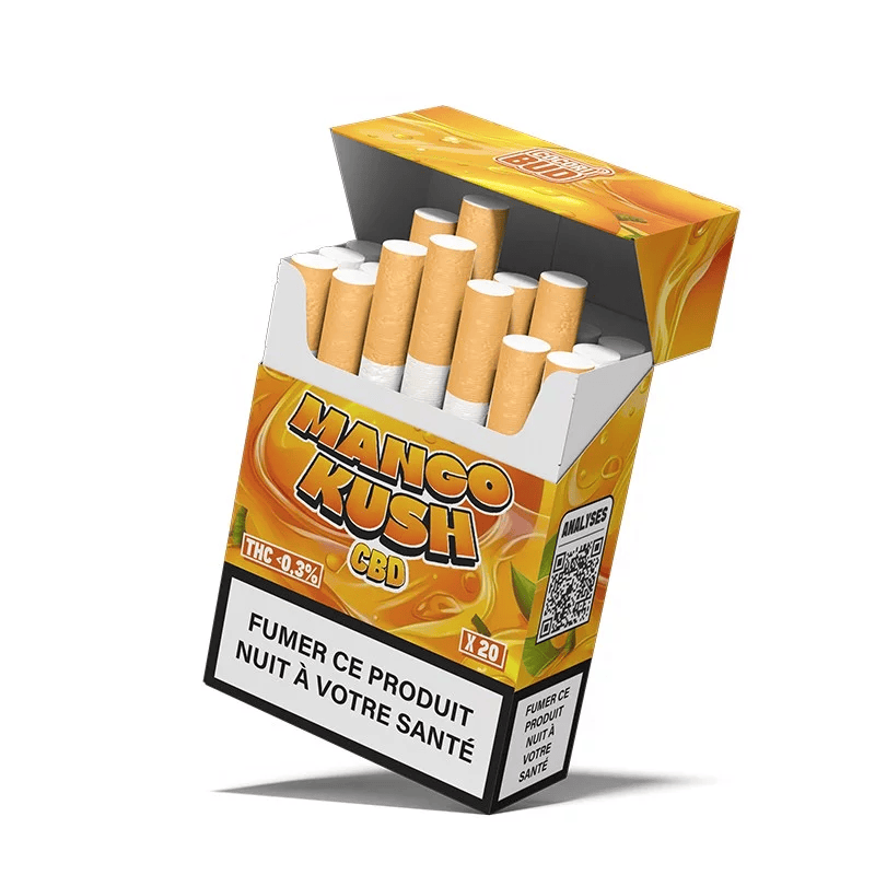 Cigarettes CBD Mango Kush CocoriBud – Goût Fruité & Relaxation