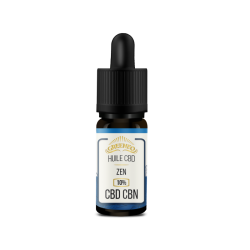 Huile CBD & CBN 10% Zen – Relaxation & Bien-être | GREENEO