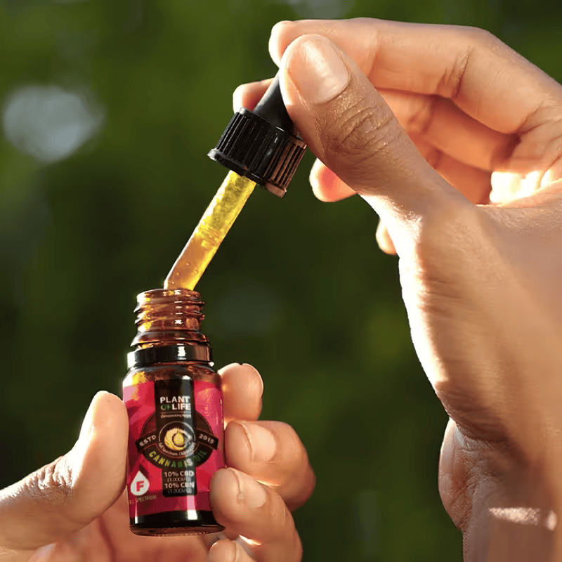 Huile CBN 10% Full Spectrum – CBD & CBN Plant of Life