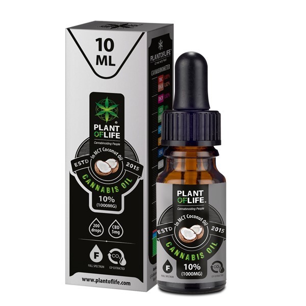 Huile CBD Full Spectrum 10 ml Coco| Plant of Life