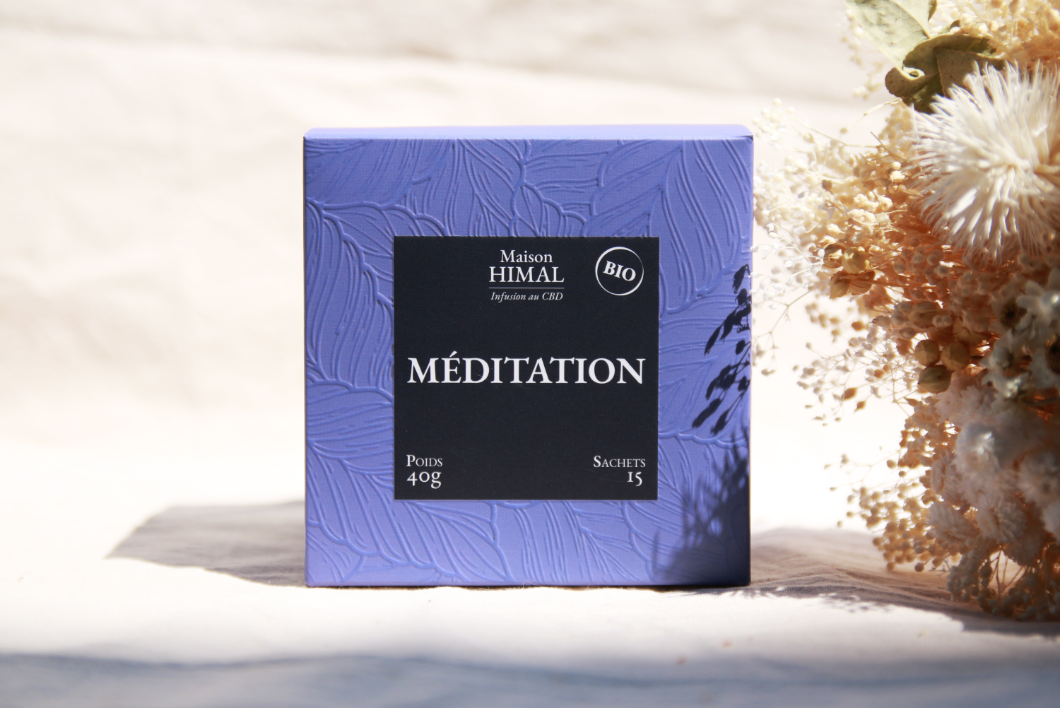 Tisane CBD Bio Méditation – Relaxation & Bien-être