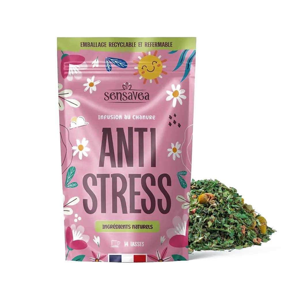Infusion Bio Chanvre Anti-Stress – Pause Détente et Bien-Être