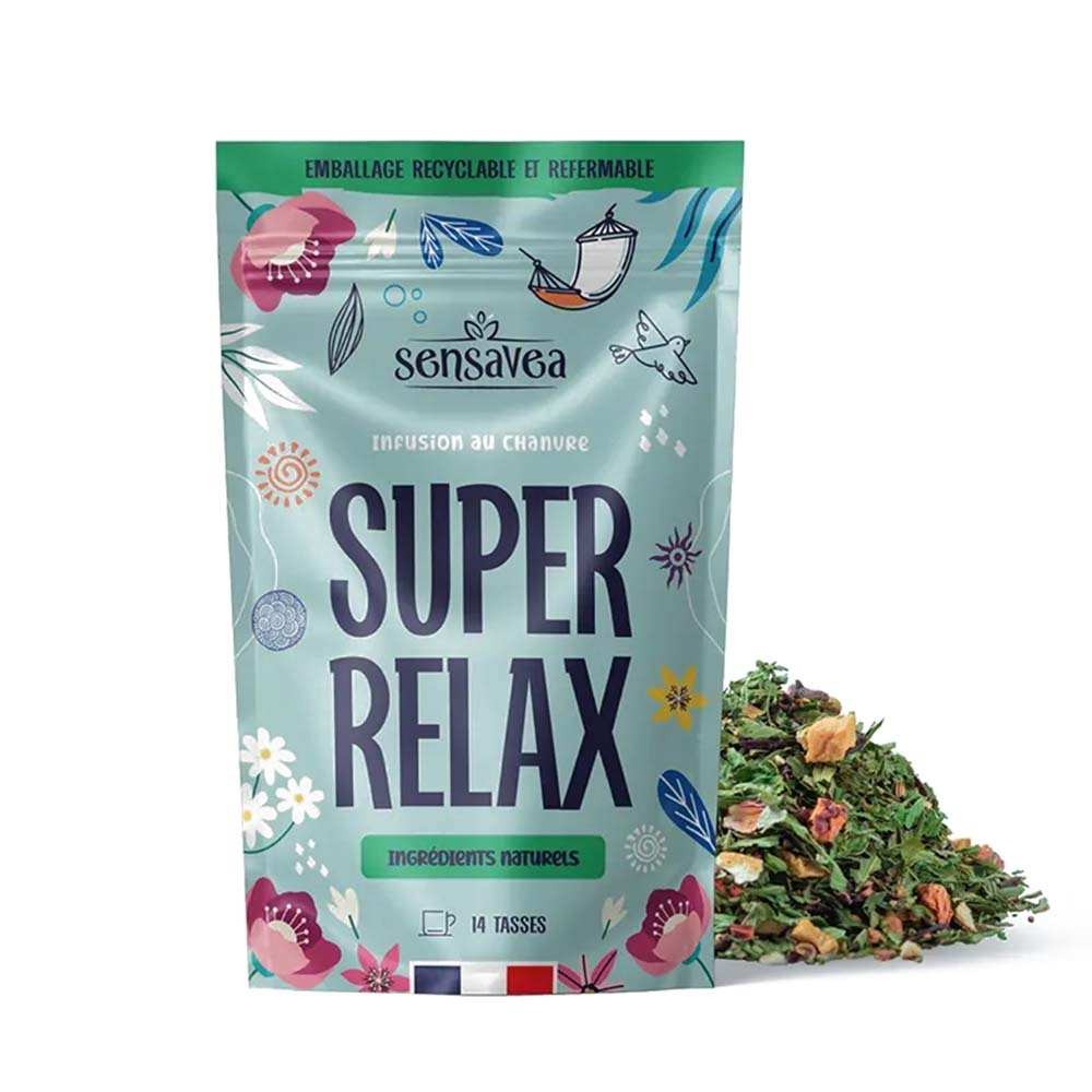 Infusion CBD Super Relax – Pause Bien-être Bio
