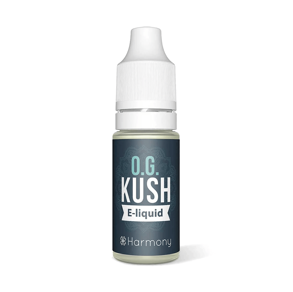 E-liquide OG Kush Harmony CBD – détente sans nicotine, saveur authentique