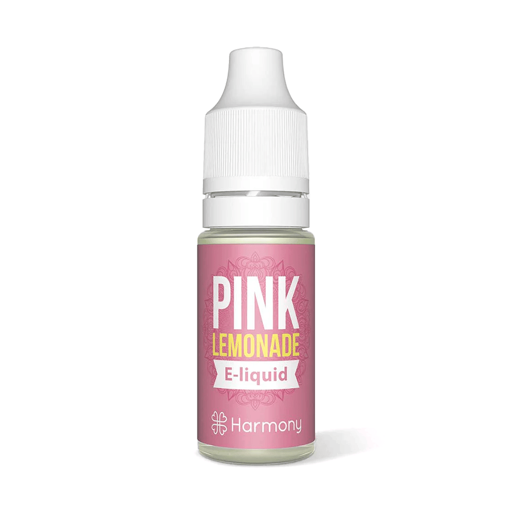 E-liquide CBD Pink Lemonade Harmony – saveur citron framboise relaxante