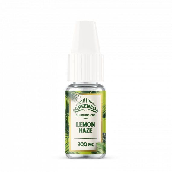 E-liquide CBD Lemon Haze Greeneo – relaxation intense, arôme citron