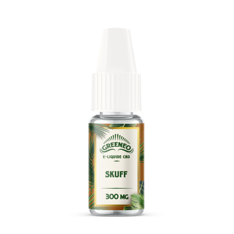 E-liquide CBD Skuff Greeneo – relaxation intense sans nicotine