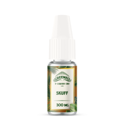 E-liquide CBD Skuff Greeneo – relaxation intense sans nicotine