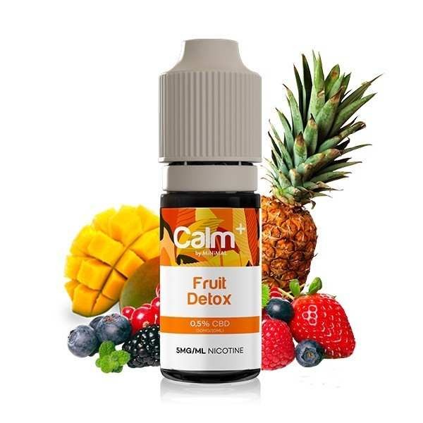 E-liquide Fruit Detox FUU – CBD nicotine élevée, détente fruitée