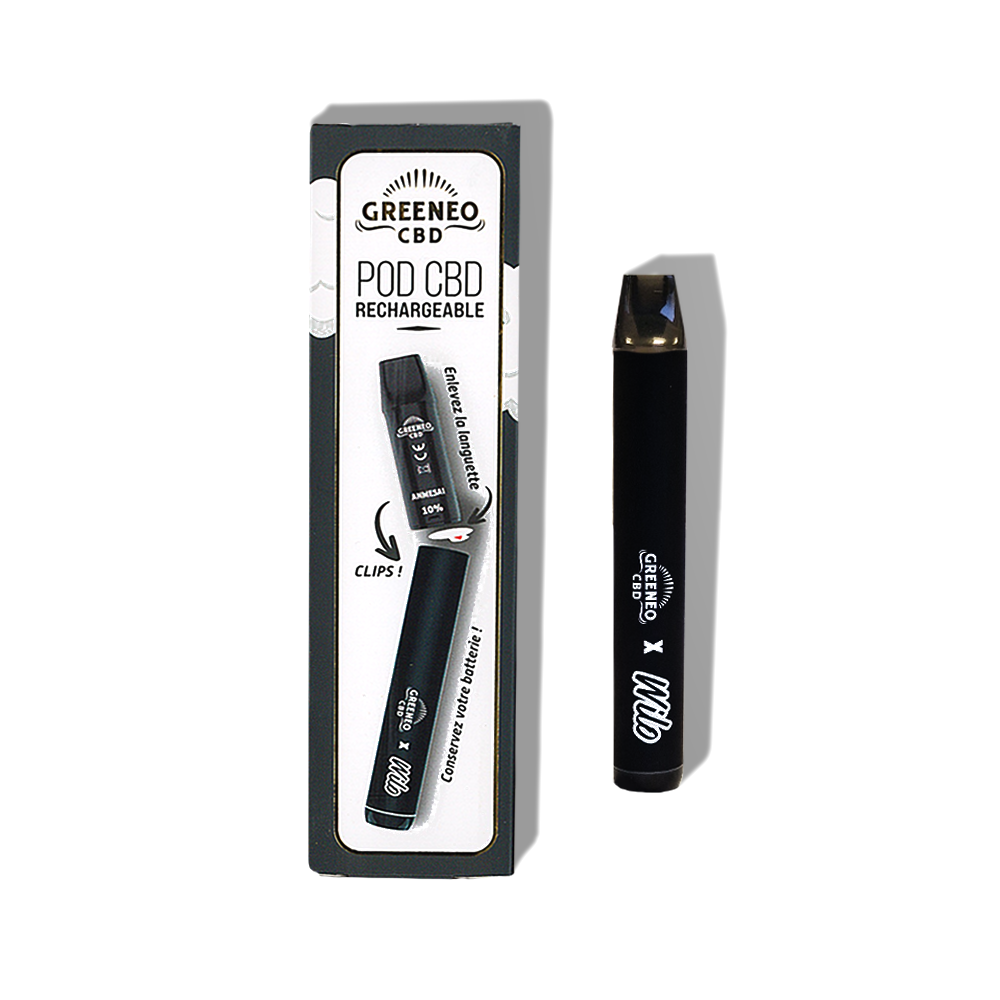Vape pen CBD 10% Anmesai Greeneo – détente rapide, sans nicotine